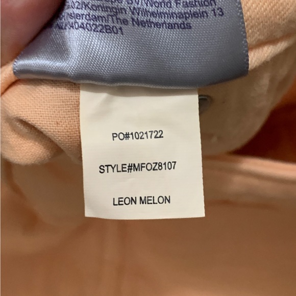 NYDJ Wide Leg Pedal Pusher Crop Jeans Leon Melon - Picture 6 of 6